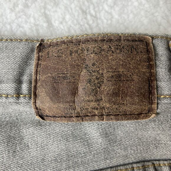 US Polo Assn Men’s 32x34 Gray Jeans Casual Work *flaw Preppy Office - Picture 13 of 14